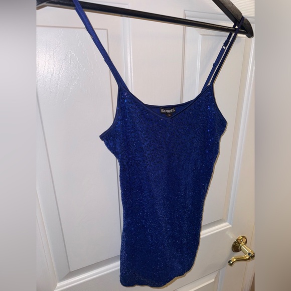 Express Sequin Tank Top, Size Small *MULTIPLE COLORS AVAILABLE* - Picture 5 of 14